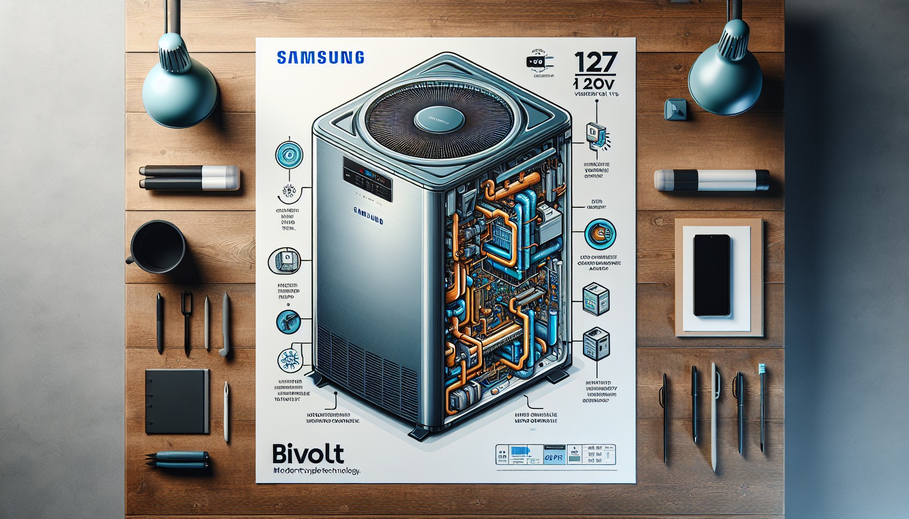 Ar condicionado Samsung Bivolt 127 e 220v A Opção Perfeita para a Sua Residência
